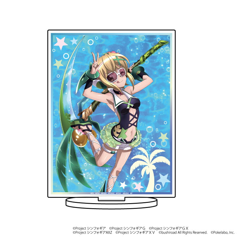 キャラアクリルフィギュア「戦姫絶唱シンフォギアXD UNLIMITED」26/灼罰・りToル魔aA冥土 切歌バースデーver.【グッズ】