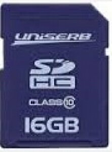 UniSerB　SDHCカード　16GB CLASS10 USD10/16G