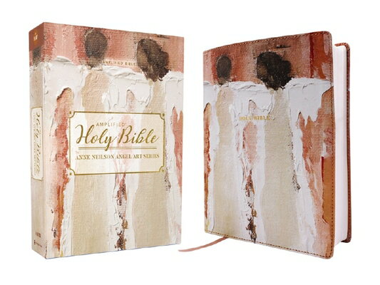 Amplified Holy Bible, Anne Neilson Angel Art Series, Leathersoft, Blus...