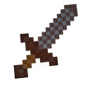 マインクラフト(MINECRAFT) ロールプレイ ネザライトの剣 子供向けフィギュア なりきりアイテム 6歳から ブラウン HGY75