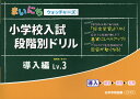 小学校入試段階別ドリル導入編(Lv.3) (まいにちウォッチャーズ)