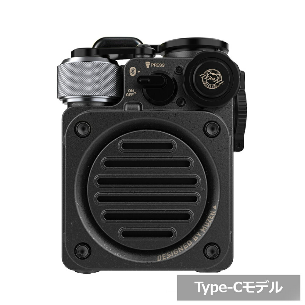 MUZEN Wild Mini 第2世代 Bluetooth スピーカー ブラック