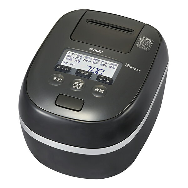 タイガー 炊きたて ご泡火炊き JPD-G060(KP) ピュアブラック