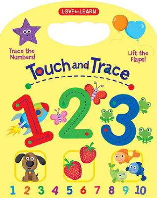 Touch Trace - 123 TOUCH TRACE - 123-LIFT FLAP Kidsbooks Publishing