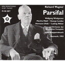 【輸入盤】『パルジファル』全曲 クナッパーツブッシュ&バイロイト、ヴィントガッセン、メードル、ロンドン、他(1952 モノラル)(4CD) [ ワーグナー(18...
