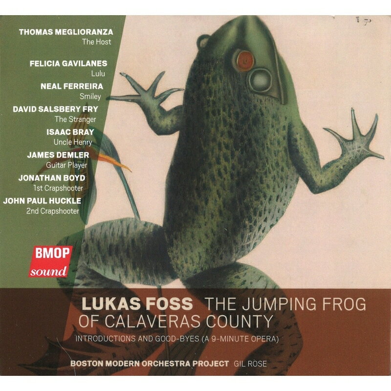 【輸入盤】『キャラベラス郡の名高き飛び蛙』『序奏とグッド・バイ』　ギル・ローズ＆ボストン・モダン・オーケストラ・プロジェクト、トーマス・メ [ フォス、ルーカス（1922-2009） ]