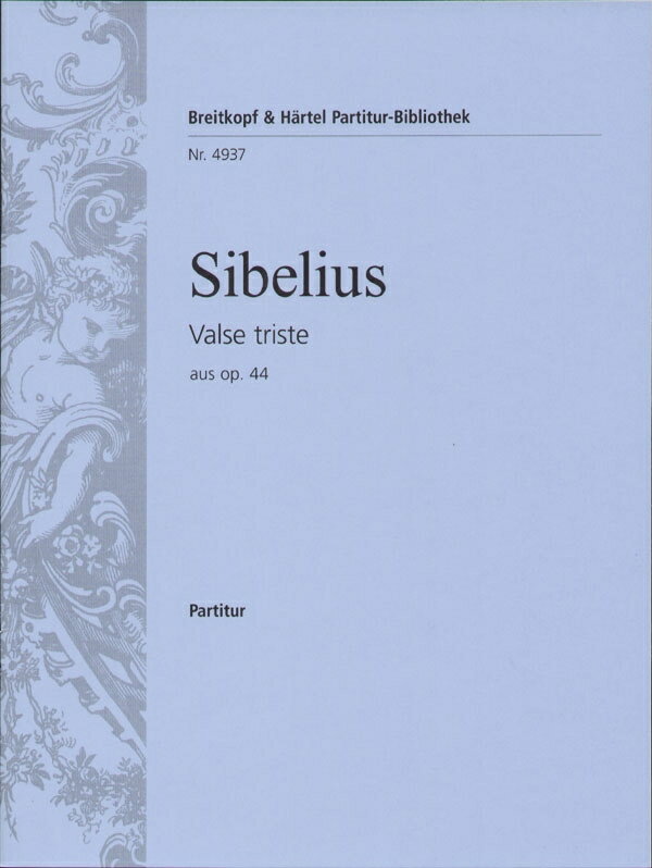 【輸入楽譜】シベリウス, Jean: 付随音楽「死」 Op.44 より 悲しいワルツ: 指揮者用大型スコア