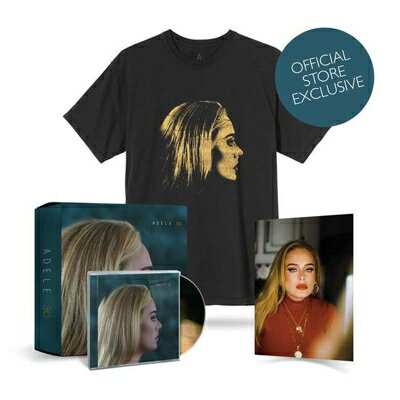 【輸入盤】30 Cd Box Set (Cd t-shirt photo)(S Size) Adele