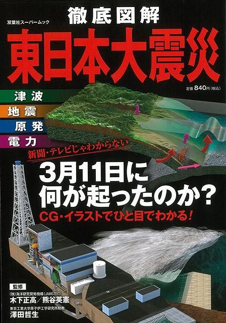 【バーゲン本】徹底図解東日本大震災