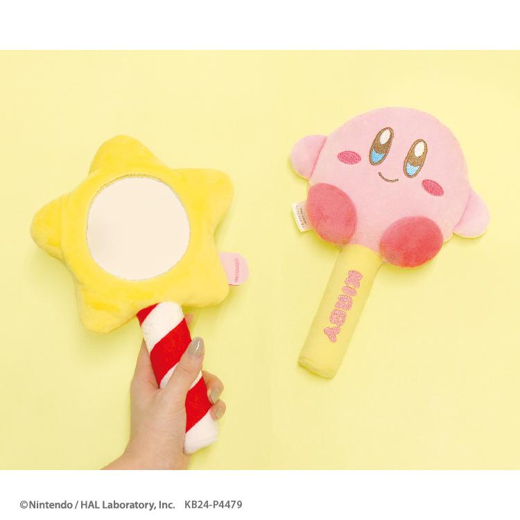 星のカービィぬいぐるみハンドミラー　スターロッドのサムネイル