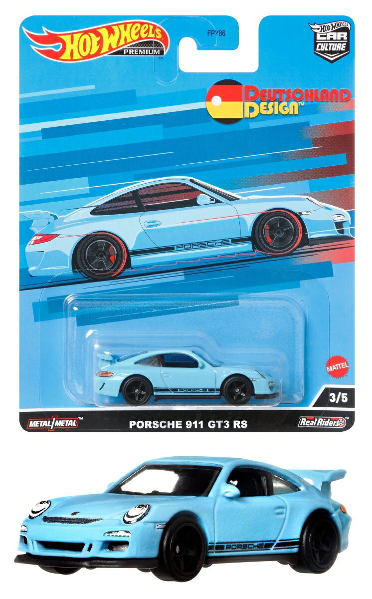 ホットウィール(Hot Wheels) カーカルチャー ドイチュラント デザイン ポルシェ 911 GT3 RS 【3才~】 HCJ94