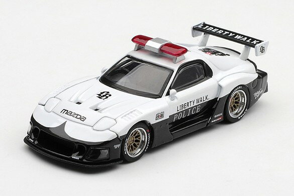 1/64 マツダ RX-7 LB-Super Silhouette ポリス(右ハンドル) 【MGT01231-BL】 (ミニカー)