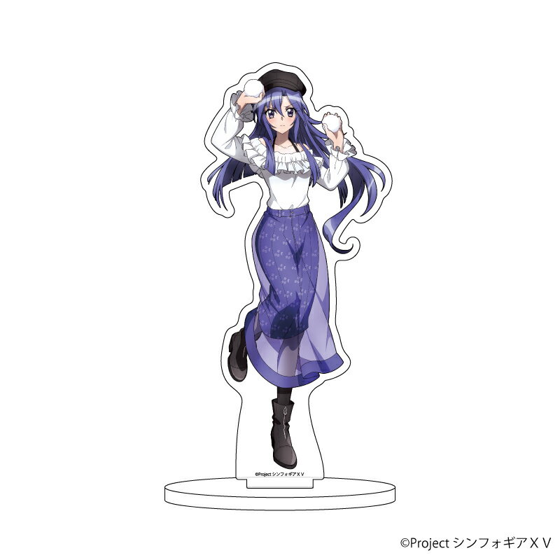 キャラアクリルフィギュア「戦姫絶唱シンフォギアXV」20/風鳴翼 冬デートver.(描き下ろし)【グッズ】