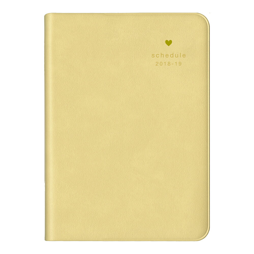 2018-2019 MILL A6 Horizontal Left Heart イエロー