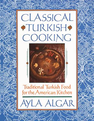 Turkish food is one of the world's great cuisines. Its taste and depth place it with French and Chinese; its simplicity and healthfulness rank it number one. Turkish-born Ayla Algar offers 175 recipes for this vibrant and tasty food, presented against the rich and fascinating backdrop of Turkish history and culture. Tempting recipes for kebabs, pilafs, "meze" (appetizers), dolmas (those delicious stuffed vegetables or vine leaves), soups, fish, "manti" and other pasta dishes, lamb, poultry, yogurt, bread, and traditional sweets such as baklava are introduced here to American cooks in accessible form. With its emphasis on grains, vegetables, fruits, olive oil, and other healthful foods, Turkish cooking puts a new spin on familiar ingredients and offers culinary adventure coupled with satisfying and delicious meals.