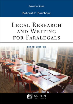 Legal Research and Writing for Paralegals