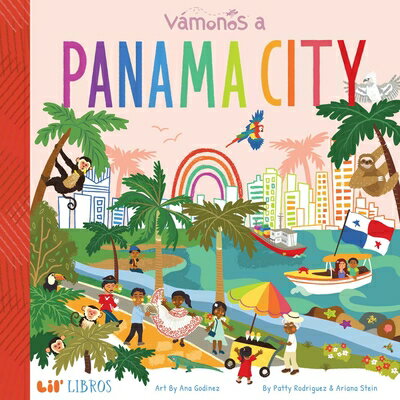 Vmonos: Panama City VAMONOS PANAMA CITY-BOARD （Lil' Libros） [ Patty Rodriguez ]