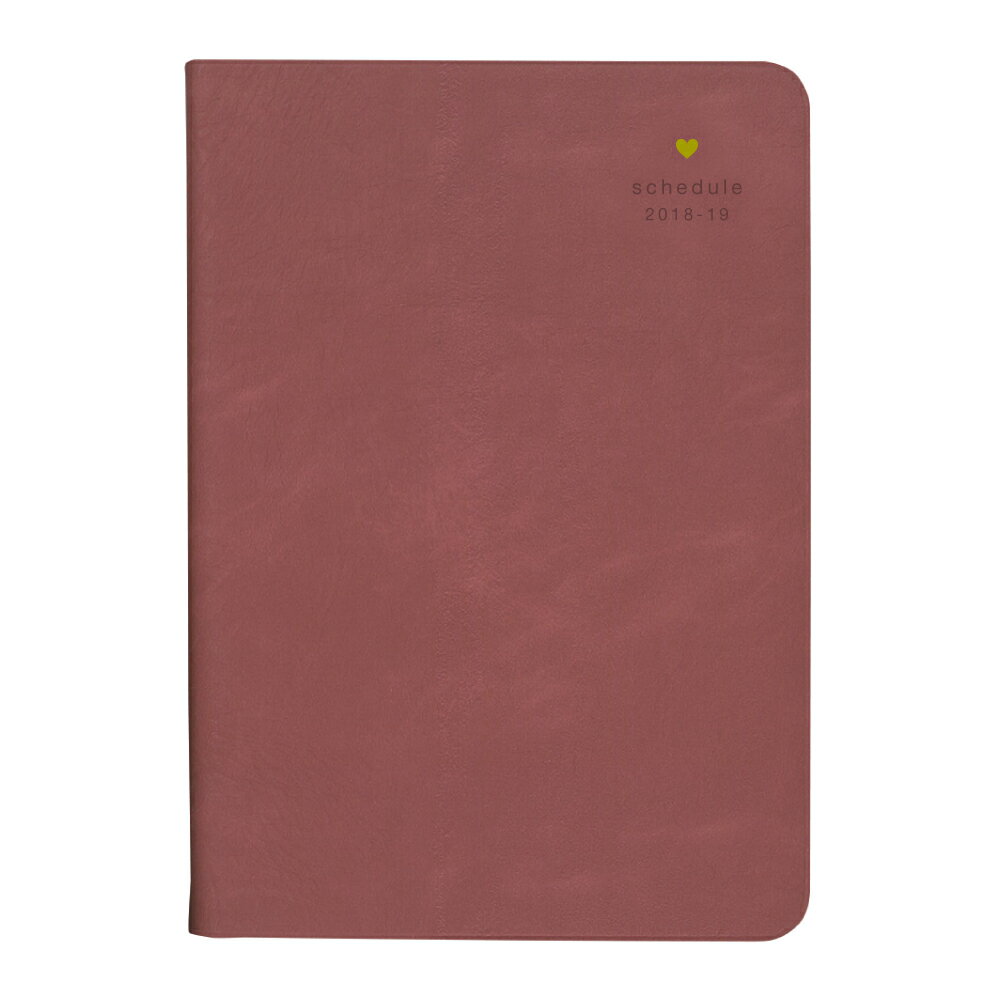 2018-2019 MILL B6 Horizontal Left Heart ピンク