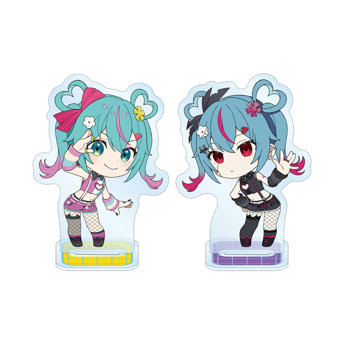 デコミクLIVE starring 初音ミク『Hello』Produced by DECO*27 / OTOIROデコミク Art by ろづ希 アクリルスタンド2個セット
