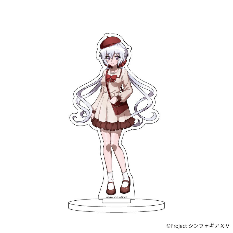 キャラアクリルフィギュア「戦姫絶唱シンフォギアXV」21/雪音クリス 冬デートver.(描き下ろし)【グッズ】