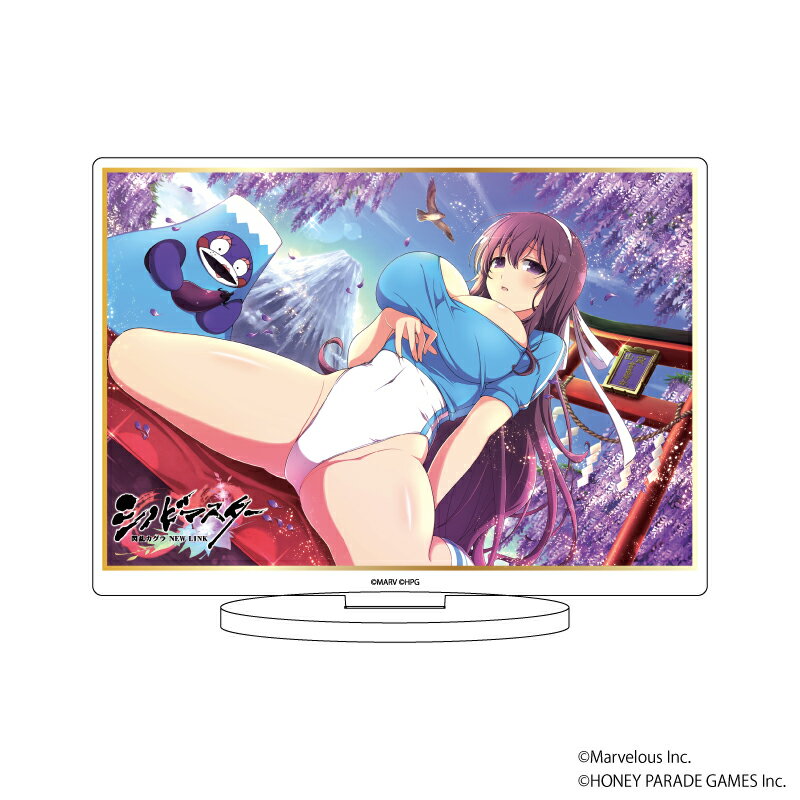 キャラアクリルフィギュア「シノビマスター 閃乱カグラ NEW LINK」82/紫(公式イラスト)【グッズ】