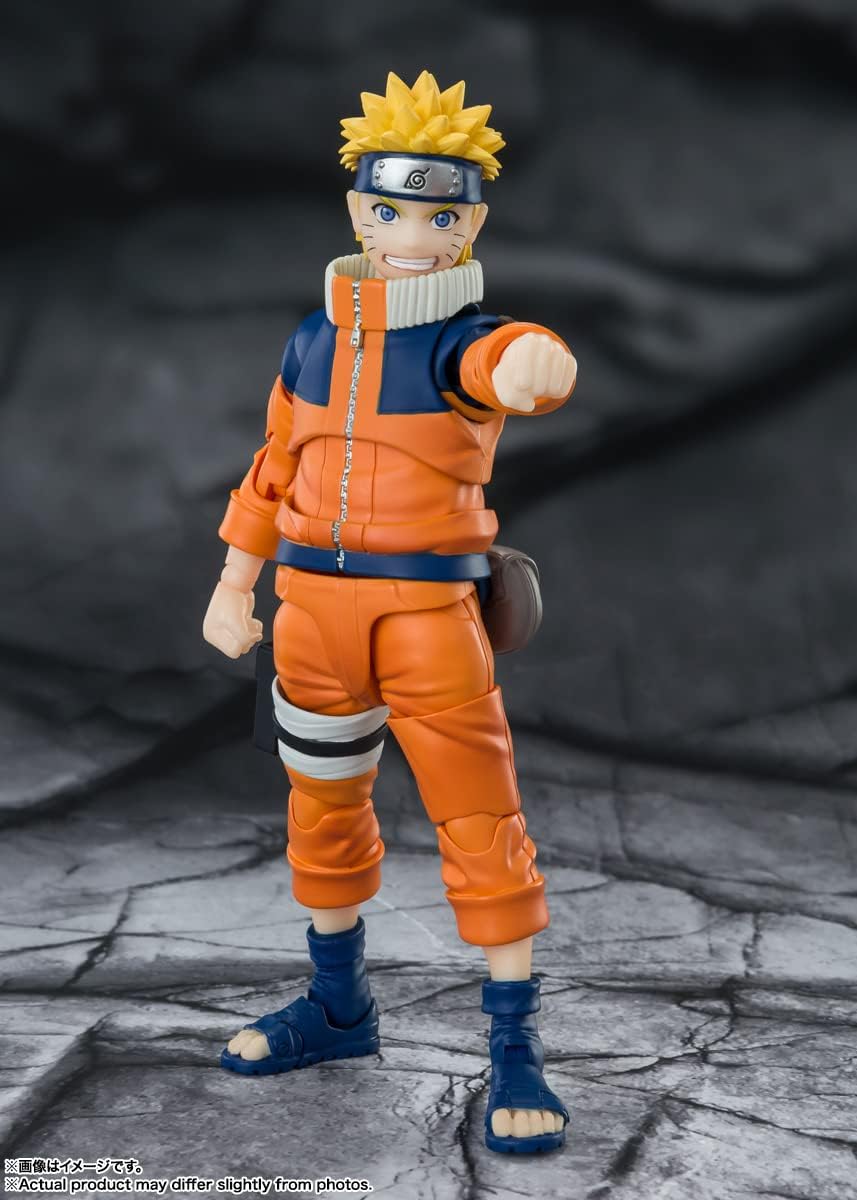 S.H.Figuarts 『NARUTO -ナルトー 疾風伝』 うずまきナルトー意外性No.1のドタバタ忍者ー (再販版) (塗装済み可動フィギュア)