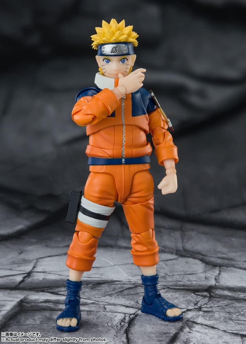 S.H.Figuarts 『NARUTO -ナルトー 疾風伝』 うずまきナルトー意外性No.1のドタバタ忍者ー (再販版) (塗装済み可動フィギュア)