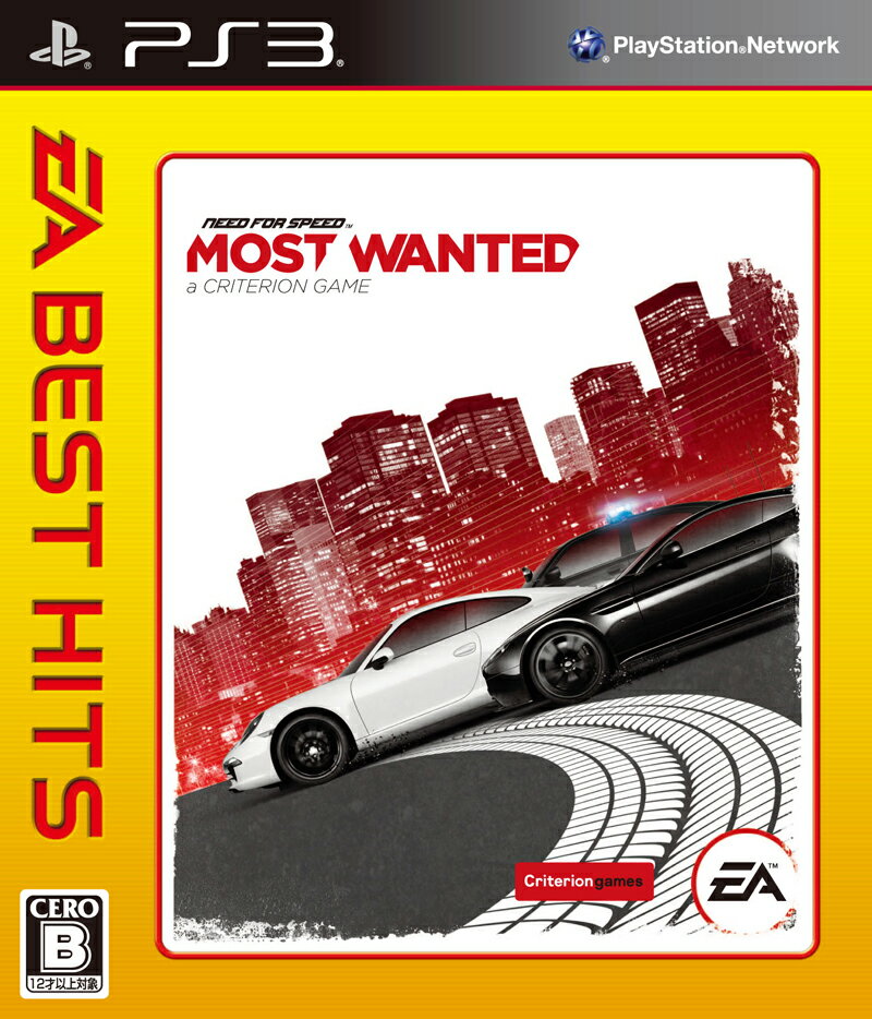 EA BEST HITS ニード・フォー・スピード モスト・ウォンテッド PS3版の画像