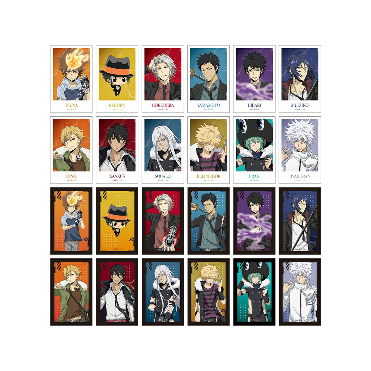 TVアニメ『家庭教師ヒットマンREBORN!』描き下ろし 戦闘前ver. トレーディングイラストカード(BOX＝24入)