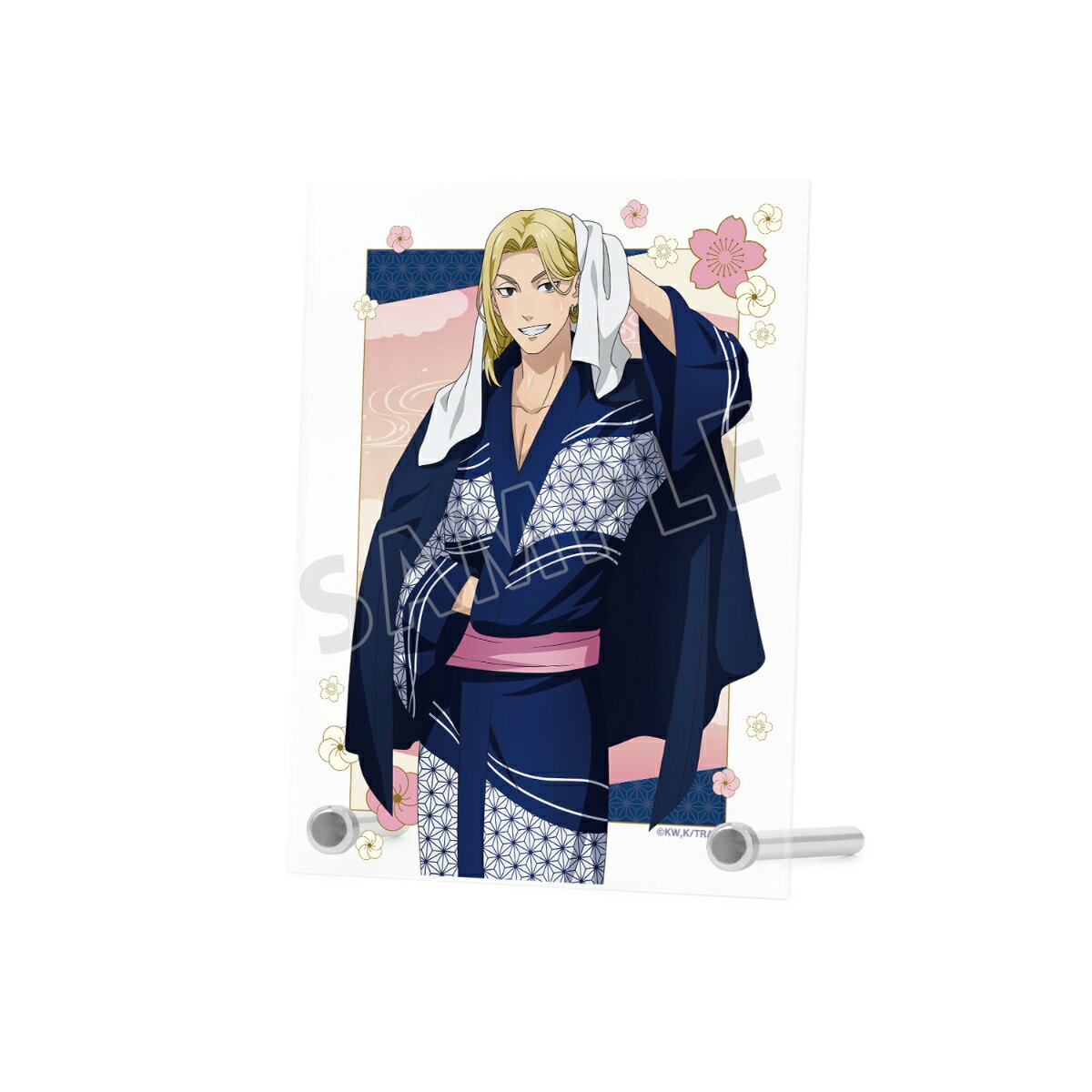 TVアニメ『東京リベンジャーズ』 描き下ろし 龍宮寺 堅 温泉浴衣ver. A6アクリルパネル