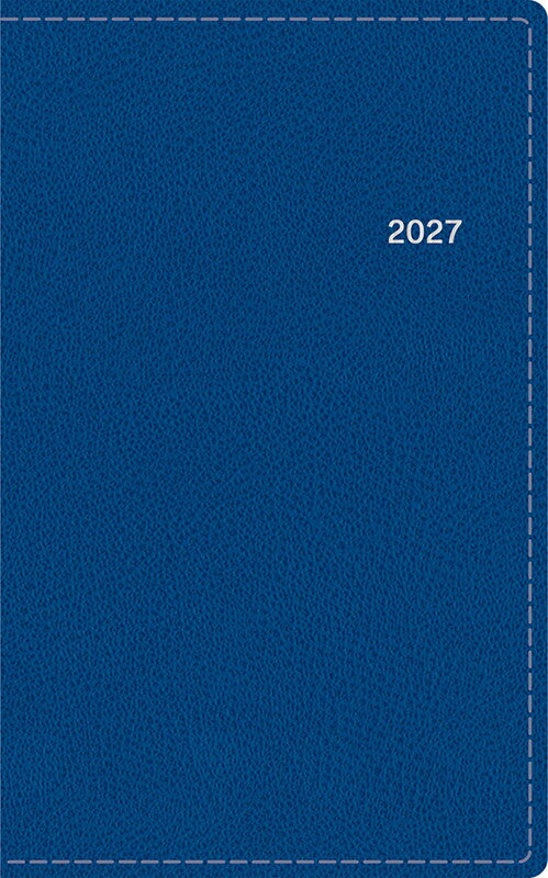 2027年 手帳 1月始まり No.167 T'beau （ティーズビュー） 日曜始まり 5 [ネイビー]高橋書店 手帳判 ウィークリー
