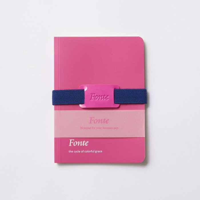 Fonte メモパッド ピンク