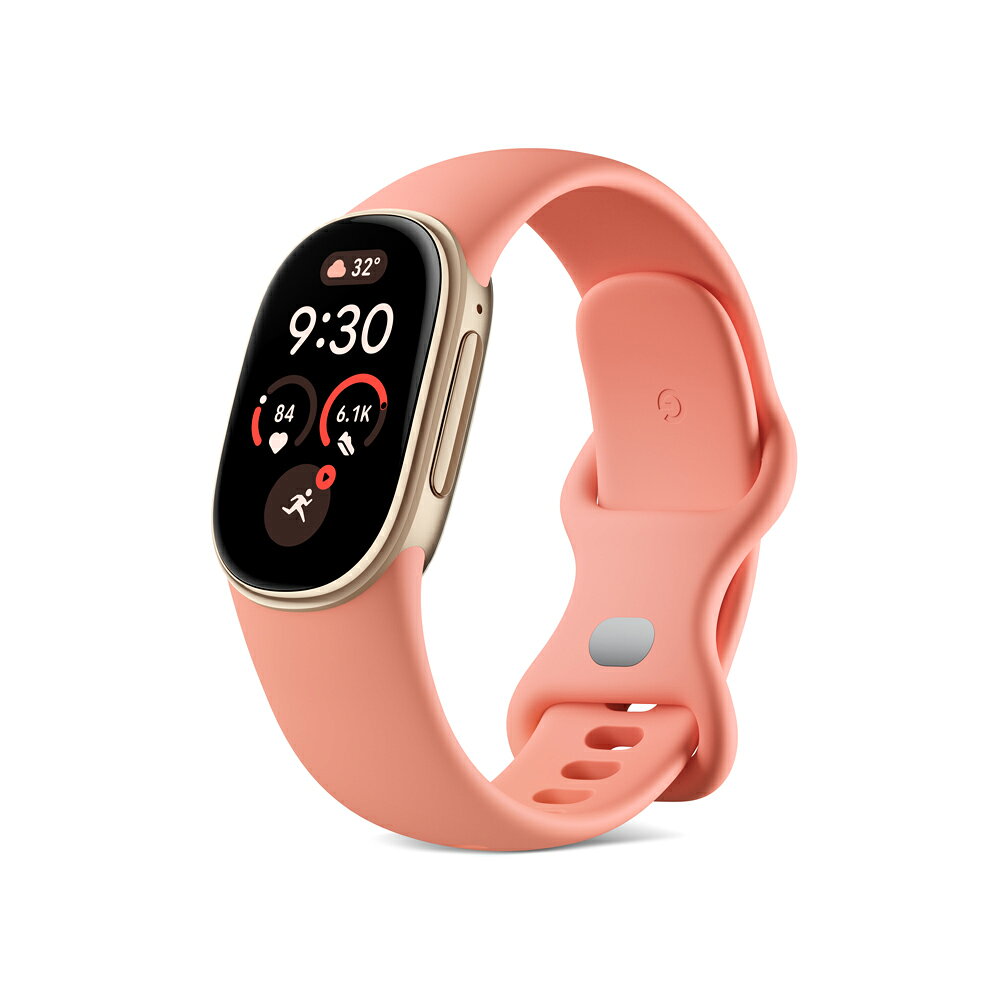 Google Fitbit Edge Champagne Gold アルミケース / Canyon アクティブ バンド
