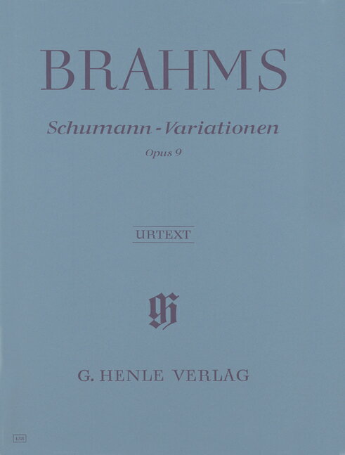 【輸入楽譜】ブラームス, Johannes: シューマンの主題による変奏曲 Op.9/原典版/McCorkle編/Kraus運指