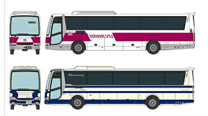 ザ・バスコレクション 阪急バス・四国交通「大阪~阿波池田線」復刻塗装車2台セット (鉄道模型 コレクション)