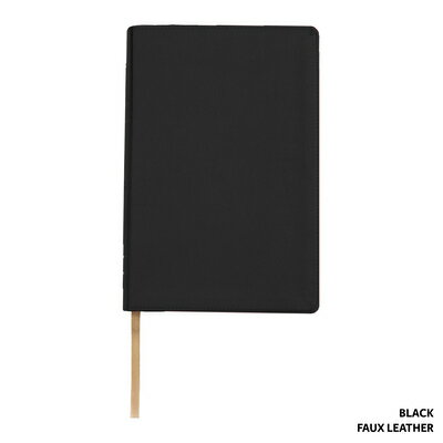 Lsb, 2 Column Verse-By-Verse, Black Faux Leather LSB 2 COLUMN VERSE-BY-VERSE BL [ Steadfast Bibles ]