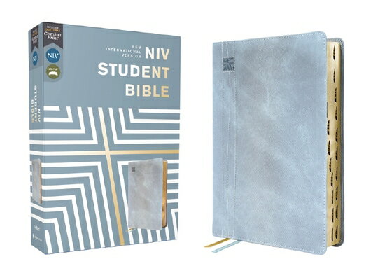 Niv, Student Bible, Leathersoft, Teal, Thumb Indexed, Comfort Print NIV STUDENT BIBLE LEATHERSOFT [ Philip Yancey ]