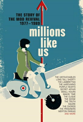 【輸入盤】Millions Like Us - The Story Of The Mod Revival 1977-1989 (4CD)