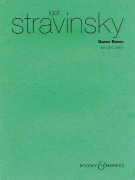 【輸入楽譜】ストラヴィンスキー, Igor: 「ペトルーシュカ」より ロシアの踊り