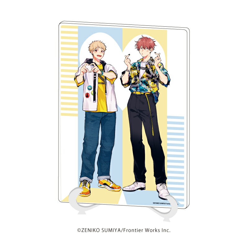 アクリルアートボード(A5サイズ)「かわにさざなみ」01/宇田川香&丹波誠一郎(描き下ろしイラスト)【グッズ】