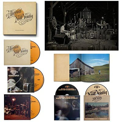 【輸入盤】Harvest: 50th Anniversary Edition (3CD＋2DVD)