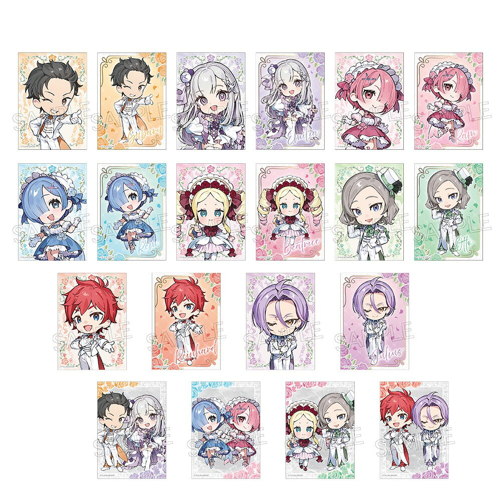 Re:ゼロから始める異世界生活 Royal Rose ミニブロマイド