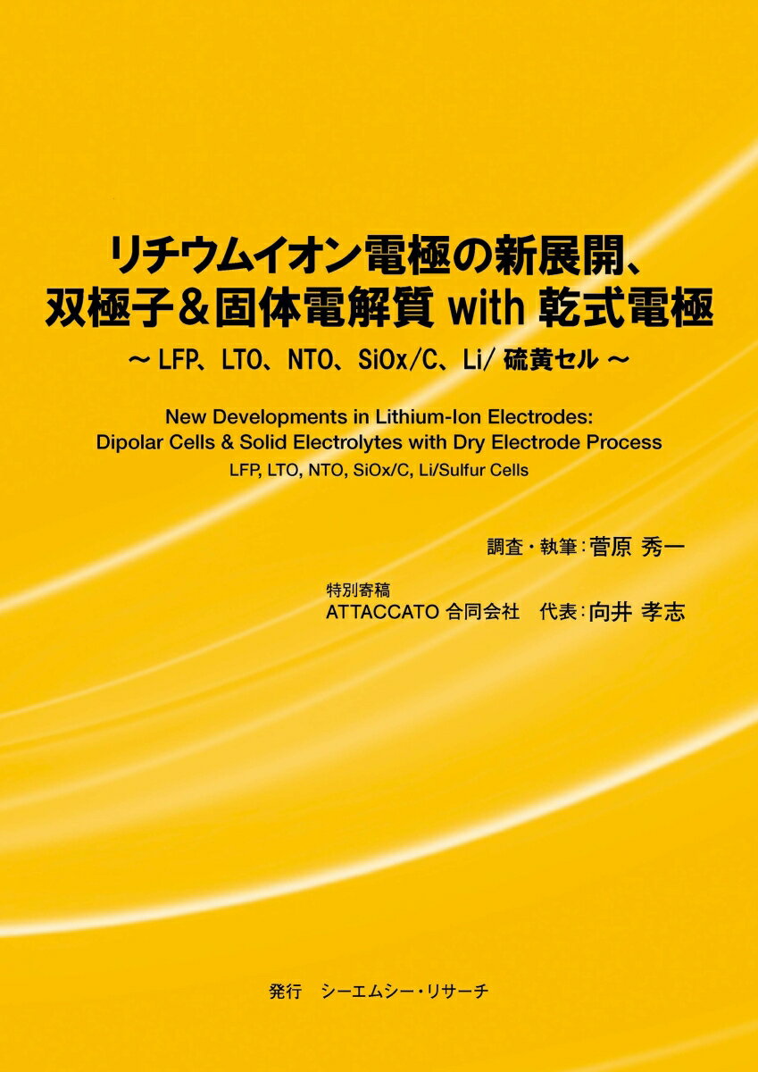 リチウムイオン電極の新展開、双極子＆固体電解質 with 乾式電極