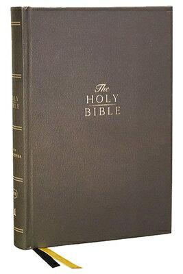 KJV Holy Bible with Apocrypha and 73,000 Center-Column Cross References, Hardcover, Red Letter, Comf KJV CENTER-COLUMN REF BIBLE W/ [ Thomas Nelson ]