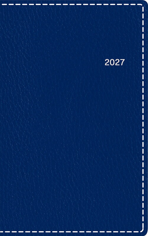 2027年 手帳 1月始まり No.171 T'beau （ティーズビュー） 7 [ネイビー]高橋書店 手帳判 ウィークリー