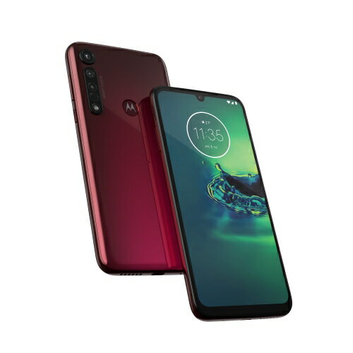 Motorola moto g8 plus ポイズンベリー（6.3インチ / メモリ 4GB / ストレージ 64GB）PAGE0020JP