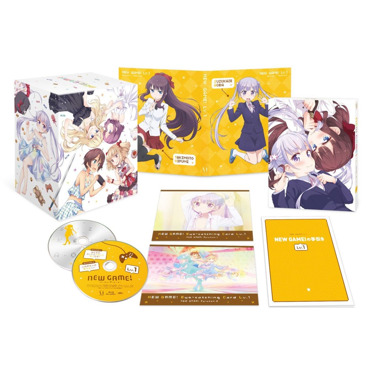 NEW GAME! Lv.1【Blu-ray】 [ 茅野愛衣 ]