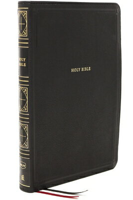 Nkjv, Thinline Bible, Giant Print, Leathersoft, Black, Thumb Indexed, Red Letter Edition, Comfort Pr NKJV THINLINE BIBLE GP LEATHER 