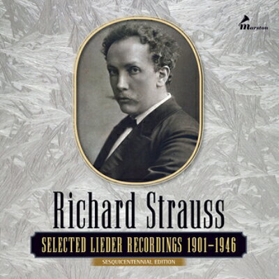 R.シュトラウス：歌曲集〜1901-1946年歴史的録音集、
18作品で聴き較べができるほか、作曲者のピアノ伴奏や指揮も登場！

ヒストリカル系レーベル「マーストン」のCD3枚組セット。リヒャルト・シュトラウス[1864-1949]は長命で、作曲だけでなく、指揮者、ピアニストとしても長く活動して多くの歌手や演奏家たちと交流、自作の演奏に関して少なからぬ影響を与えたといわれています。
　このセットには20世紀前半に活躍した名歌手たちが歌うシュトラウス歌曲の録音が、全82トラック235分集められており、シュトラウスと同時代の歌唱を大量に楽しむことができるようになっていますが、最大のポイントは、18曲61トラック分の歌曲で、複数の録音が収められ、聴き較べができるという点にあると思われます。以下がその内訳となります。

　セレナード Op.17-2　9種類
　明日！ Op.27-4　7種類
　密やかな誘い Op.27-3　5種類
　黄昏の夢 Op.29-1　4種類
　子守歌 Op.41-1　4種類
　憩え、私の魂よ Op.27-1　3種類
　私は愛を携え Op.32-1　3種類
　親しい幻影 Op.48-1　3種類
　万霊節 Op.10-8　3種類
　献呈 Op.10-1　3種類
　夜 Op.10-3　3種類
　ああ、恋人よ、私は今別れねばならない Op.21-3　2種類
　私の頭の上に広げてくれ Op. 19-2　2種類
　あなたの青い瞳で Op.56-4　2種類
　ツェツィーリエ Op.27-2　2種類
　解き放たれて Op.39-4　2種類
　ひどい天気 Op.69-5　2種類
　愛の賛歌 Op.32-3　2種類

こうした聴き較べは、それぞの歌手の個性を把握するのに役立ちますし、技術よりも個性が尊重されていた時代の音源を味わう場合に有効な手段とも思われるので、マーストンのこうした企画は大いに歓迎されるところです。
　収録された歌手は、エリーザベト・シューマン、ハインリヒ・シュルスヌス、リヒャルト・タウバー、レオ・スレザーク、ヘルベルト・ヤンセン、キルステン・フラグスタートなど、往年の有名どころが多数で、70ページを超えるブックレットではそれぞれの歌手について英文で紹介してあります。（HMV）

【収録情報】
Disc1［79：58］
● 明日！ Op.27-4
　フランシス・アルダ（ソプラノ）
　グティア・カシーニ（チェロ）
　フランク・ラ・フォルジュ（ピアノ）
　1913年4月7日、ニュージャージー州キャムデン

● 解き放たれて Op.39-4
　ロゼッテ・アンダイ（メッゾソプラノ）
　フランツ・ルップ（ピアノ）
　1928年9月、ベルリン

● 私は愛を携え Op.32-1
　ペーター・アンデルス（テノール）
　ヴァルター・ルッツェ（指揮）
　管弦楽団
　1938年9月15日、ベルリン

● 夜 Op.10-3（イタリア語歌唱）
　ジュゼッペ・アンセルミ（テノール）
　アンジェロ・ベッテネッリ（ピアノ）
　1910年1月17日、ミラノ

● 愛の神 Op.68-5
　キャサリン・アーカンディ（ソプラノ）
　ザイドラー＝ヴィンクラー（ピアノ）
　1922年12月、ベルリン

● ツェツィーリエ Op.27-2
　フローレンス・オーストラル（ソプラノ）
　パーシー・カーン（ピアノ）
　1927年9月28日、ロンドン

● あなたの歌が私の心に響いた時 Op.68-4
　エルナ・ベルガー（ソプラノ）
　ミヒャエル・ラウハイゼン（ピアノ）
　1944年10月6日、ベルリン

● 子守歌 Op.41-1
　エミー・ベッテンドルフ（ソプラノ）
　ミヒャエル・ラウハイゼン（ピアノ）
　1937年4月13日、ベルリン

● 私は愛を携え Op.32-1（英語歌唱）
　デイヴィッド・ビスハム（バリトン）
　ピアノ伴奏
　1903年8月20日、ロンドン

● ツェツィーリエ Op.27-2
　ユッシ・ビョルリンク（テノール）
　ハリー・エバート（ピアノ）
　1939年7月15日、ストックホルム

● 明日！ Op.27-4
　ユッシ・ビョルリンク（テノール）
　ハリー・エバート（ピアノ）
　1939年7月15日、ストックホルム

● 私の頭の上に広げてくれ Op. 19-2
　アントン・デルモータ（テノール）
　リヒャルト・シュトラウス（ピアノ）
　1942年4月25日、ウィーン

● 明日！ Op.27-4
　クレア・ダックス（ソプラノ）
　フレデリック・フラドキン（ヴァイオリン）
　フレデリック・パーソン（ピアノ）
　1922年10月初旬、ニューヨーク

●
Powered by HMV