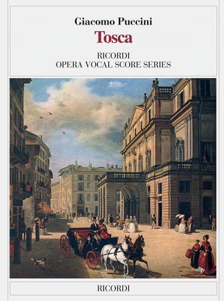 【輸入楽譜】プッチーニ, Giacomo: オペラ「トスカ」(伊語)/トラディショナル版